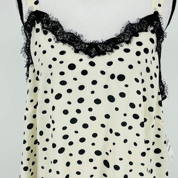 Bar III Plus Size Polka Dot Camisole 1X & 2X  A109 - Picture 3 of 9